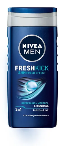 Nivea Gel de duș pentru barbati Cool Kick 250 ml