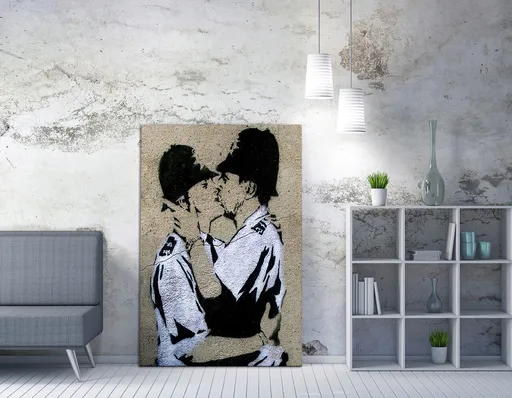 Tablou decorativ, WY16 (70 x 100), Canvas imprimat, Multicolor