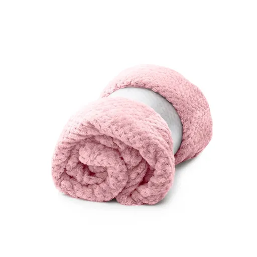 Pătură de velur cu aspect țesut