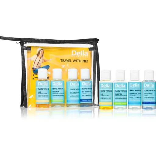 Delia Cosmetics Travel with me Seturi pentru voiaj pentru față, corp și păr