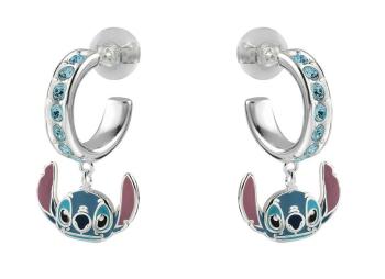 Disney Cercuri din argint cu pandantive Stitch Lilo & Stitch ES00099SRQL.CS
