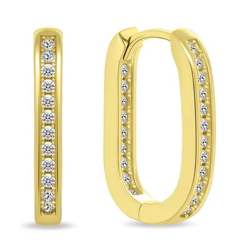 Brilio Silver Cercei inconfundabili din argint cu pietre de zircon EA885Y