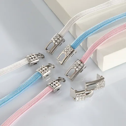 3 perechi de sireturi elastice cu catarama