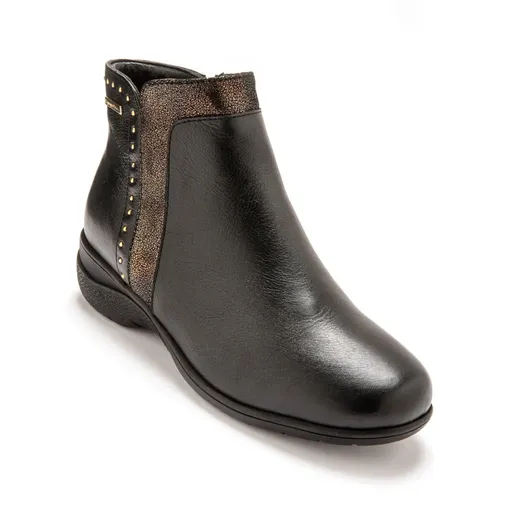 Botine îmblănite din piele Pediconfort