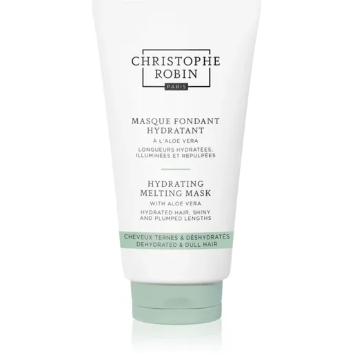 Christophe Robin Hydrating Melting Mask with Aloe Vera masca hidratanta pentru par uscat 75 ml