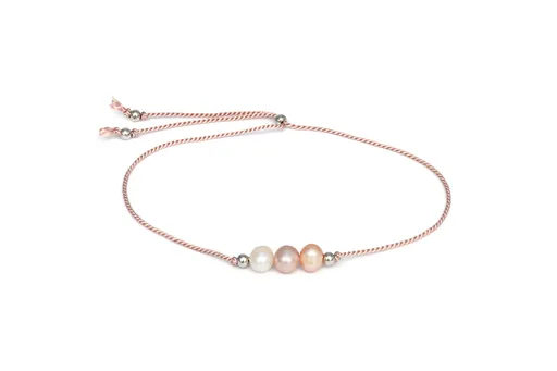 Agato Frumoasă brățară tip sfoară cu perle HE04R3S-LP