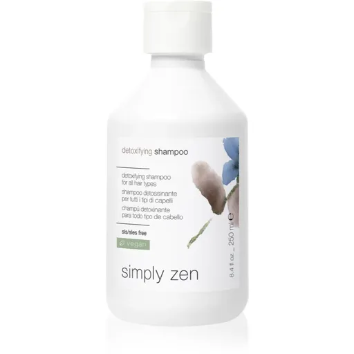 Simply Zen Detoxifying șampon detoxifiant pentru curățare pentru toate tipurile de păr 250 ml