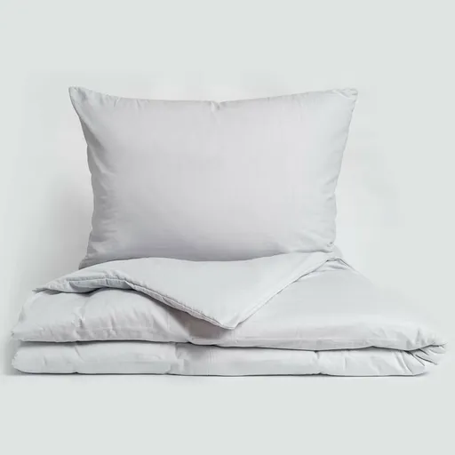 Lenjerie de pat Kvalitex Flanel gri deschis , 140x 200 cm, 70 x 90 cm, gri, 140 x 200 cm, 70 x 90 cm