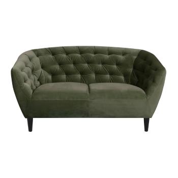 Ria zöld bársony kanapé, 150 cm - Actona