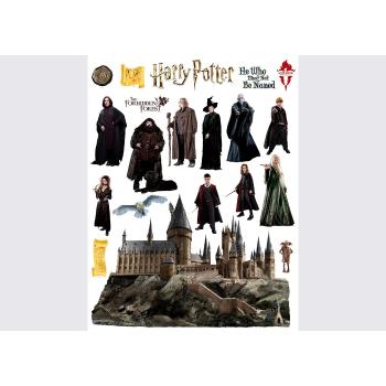 Decorațiune autoadezivă Harry Potter Hogwarts, 65x 85 cm