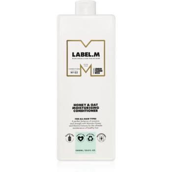 label.m Honey & Oat balsam hidratant pentru utilizarea de zi cu zi 1000 ml