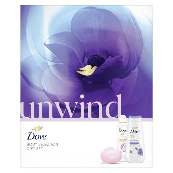 Dove Set cadou pentru îngrijirea corpului relaxează Unwind