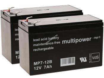 Pótakku Multipower szünetmenteshez APC Back-UPS RS1500 12V 7Ah (7,2Ah is)