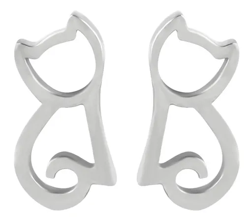 Troli Cercei moderni din oțel Pisică