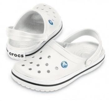 Crocs Crocband Clog Sandály White 46-47