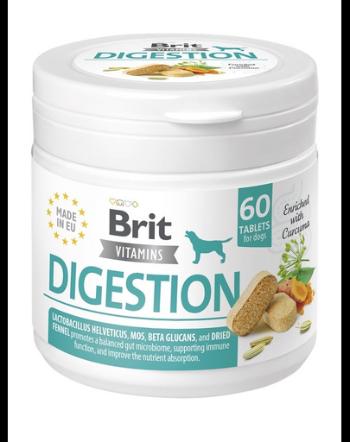 BRIT Vitamins Digestion 120g supliment digestiv caini adulti, cu probiotice si enzime digestive (60 tablete)