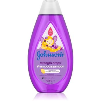 Johnson's® Strenght Drops sampon fortifiant pentru copii 500 ml