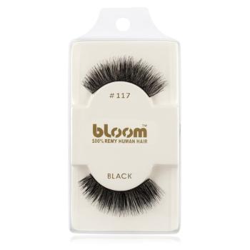 Bloom Natural gene false din par natural No. 117 (Black) 1 cm