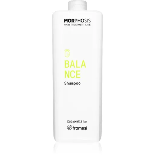 Framesi Morphosis Balance sampon pentru curatare pentru par si scalp gras 1000 ml
