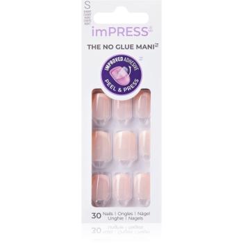 KISS imPRESS The No Glue Mani unghii artificiale autoadeziv Heroic 30 buc