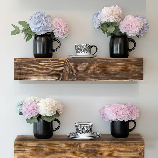 Raft de perete, Hanah Home, Raf275, Lemn