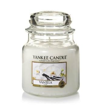 Yankee Candle Lumânare aromatică medie Classic Vanilla 411 g