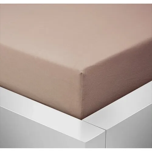 Cearșaf jersey Standard bej, 90 x 200 cm, bej, 90 x 200 cm