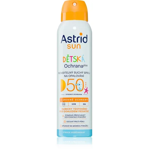Astrid Sun spray transparent pentru bronzat pentru copii SPF 50 150 ml