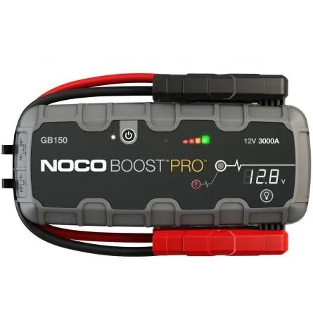 Robot Pornire Auto, Jump Starter Auto 12V Portabil, Curent Pornire 3000A Litiu-Ion, Noco Boost GB150