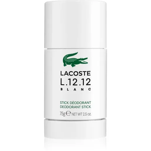 Lacoste Eau de Lacoste L.12.12 Blanc deostick pentru bărbați 75 g