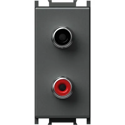 Modul Priza audio 2xRCA 1M AT, TEM Modul TEM-KM22AT-U
