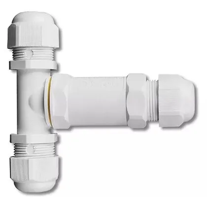 Conector terminal t 8-12MM IP68 - alb V-TAC SKU-5979