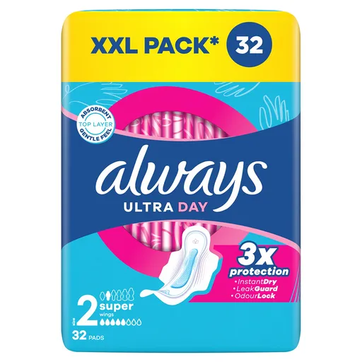 Always Absorbante igienice Ultra Day Super Quatro 32 buc