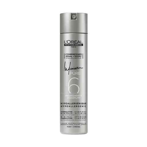L'Oréal Professionnel Fixativ hipoalergenic pentru păr cu fixare puternică Infinium Pure (Hairspray) 300 ml