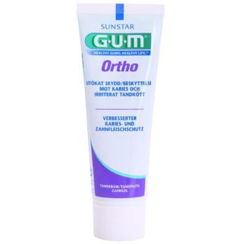 G.U.M Ortho pastă de dinți aparat dentar 75 ml