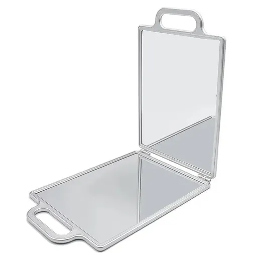 Oglinda pliabila frizerie/coafor - Argintie