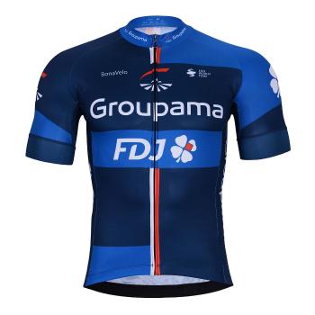 
                         Tricou de ciclism cu mânecă scurtă - GROUPAMA FDJ 2024 
                