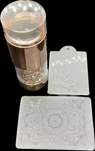 Stampila pe Doua Parti cu Matrita, Set