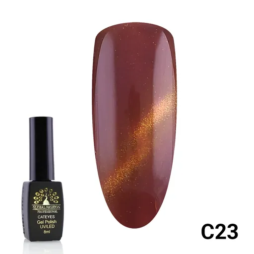 Oja Semipermanenta Cat Eye 8 ml, 23, TPO Free