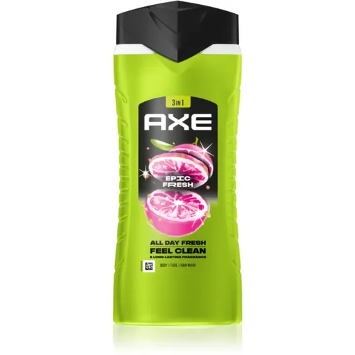 Axe Epic Fresh gel de dus pentru față, corp și păr 400 ml