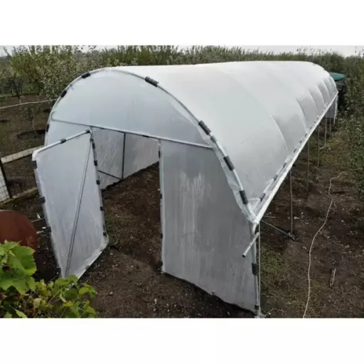 Solar gradina profesional, 14 x 7 x 3.8 m, 98 mp, structura otel galvanizat