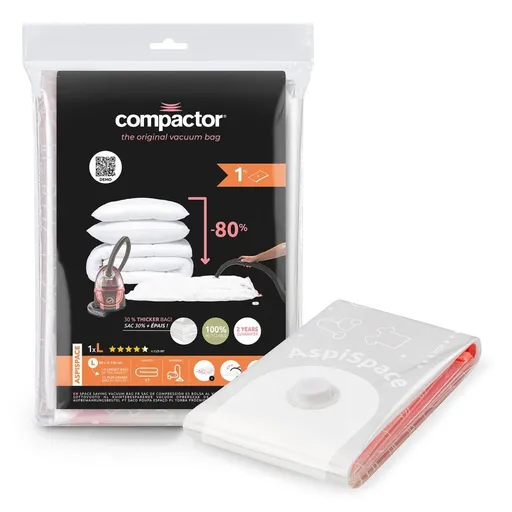 Compactor Sac depozitare în vid Bag Aspispace L, 80 x 100 cm, L