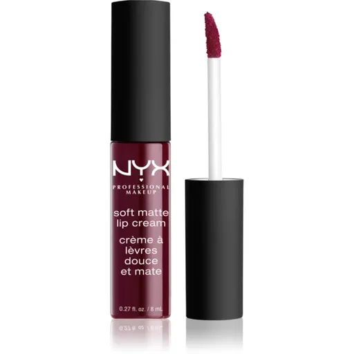 NYX Professional Makeup Soft Matte Lip Cream ruj lichid mat, cu textură lejeră culoare 20 Copenhagen 8 ml