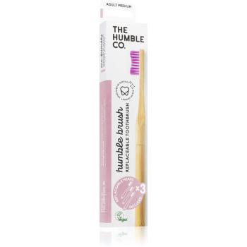 The Humble Co. Brush Adult-Medium periuta de dinti cu rezerve mediu 1 buc