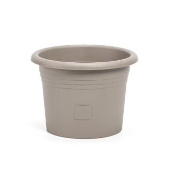Plastia Ghiveci cu auto-apărare Narza 50 cmdiametru, taupe, maro deschis, diam. 50 cm