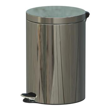 Coș cu pedale Alda Freedom Fresh 20 l, oțelinoxidabil, inox lucios, 20 l