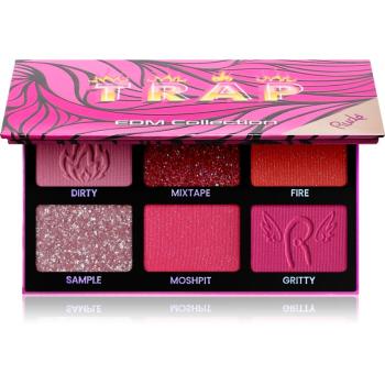 Rude Cosmetics EDM Collection paletă cu farduri de ochi culoare Trap 6 g
