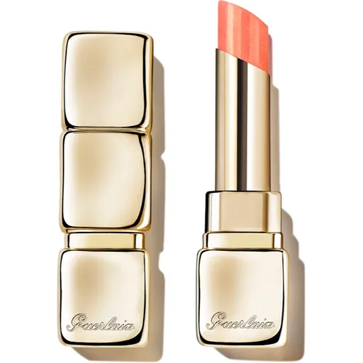 GUERLAIN KissKiss Bee Glow balsam de buze hidratant culoare 389 Pearly Peach 3.2 g