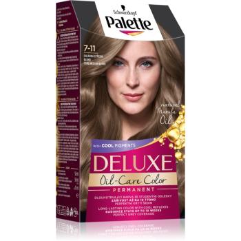 Schwarzkopf Palette Deluxe Culoare permanenta pentru par culoare 7-11 Cool Medium Blond 1 buc