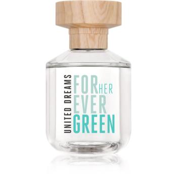 Benetton United Dreams for her Forever Green Eau de Toilette pentru femei 80 ml